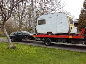 Bärgning av husvagn